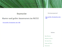 Tablet Screenshot of cibersexoamateur.com